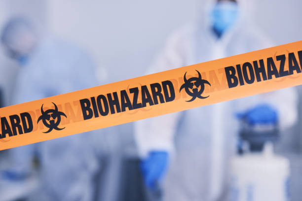 Professional Drug Lab Cleanup technician working in Crosby, TX
